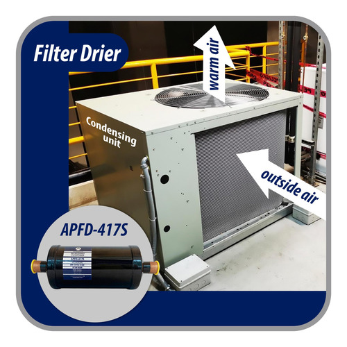 Appli Parts Apfd-417s Filtro Secador 7/8 Pulg Para Linea