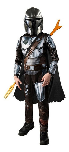 Star Wars El Mandaloriano Traje Cosplay For Niños