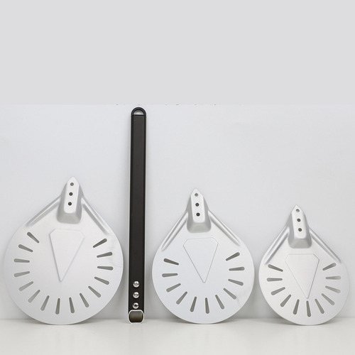 T Pala De Pizza Antideslizante Accesorios 7 Pulgadas Negro