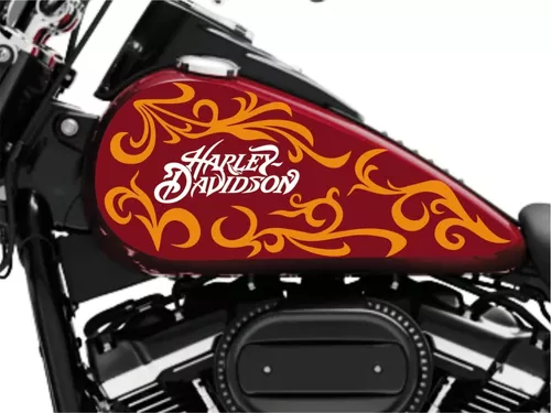Stickers Stickers Harley Davidson Arabesco From Tank Motorcycle Custom 