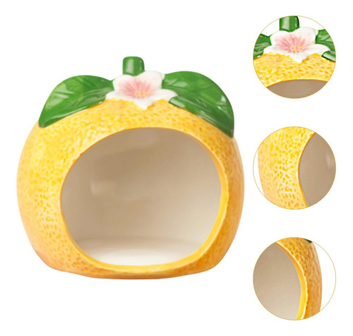Casa De Hámster, Hábitat De Forma Naranja, Lindo, Nido S