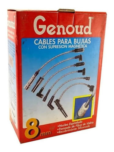 Cables De Bujía Ford Falcon F100 Genoud 8mm