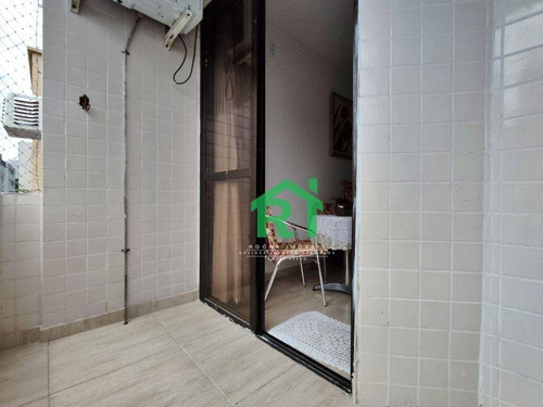 Imagem 9 de 22 de Apartamento À Venda Na Praia Das Astúrias, Sacada, 1 Dormitório Sendo 1 Suíte, 1 Vaga De Garagem, Astúrias, Guarujá/sp - Ap5369