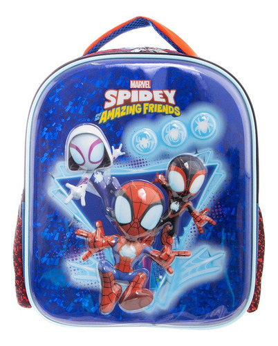 Mochila Spidey Spiderman Amigos Original Ruz Tamaño Kinder