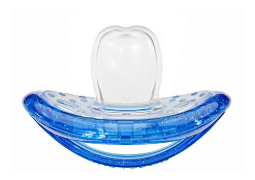 Chupón Curaprox Talla 0 (3-7 Kg) (0-7 Meses) 2pz Color Azul Período de edad 0-7 meses
