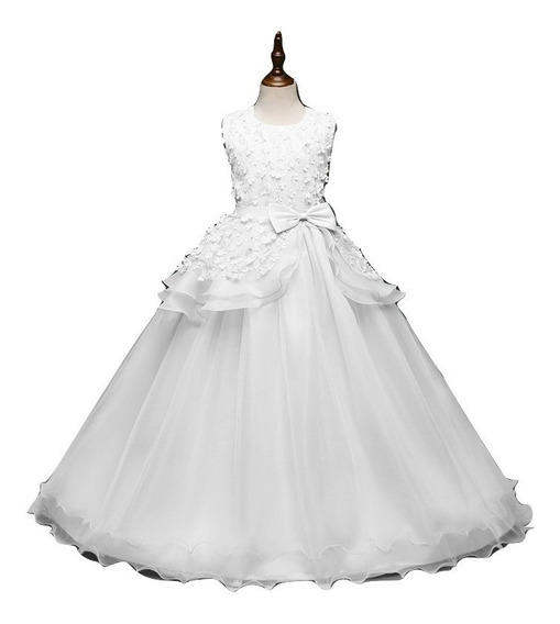 Vestido Niña Fiesta Cumpleaños Primera Comunión Elegante | Envío gratis Vestido Niña Fiesta Cumpleaños Primera Comunión Elegante | Envío gratis