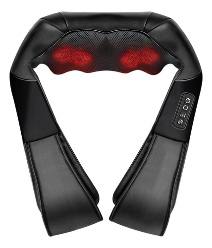 First Health Shiatsu Neck And Back Massager With Soothing He