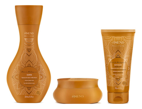 Amend Millenar Óleos De Madagascar Shampoo E Máscara E Balm