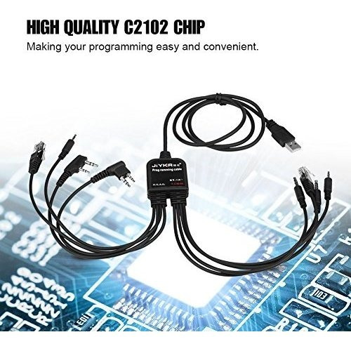 Cable De Programación Usb Tosuny 8 En 1, Programación Usb Or