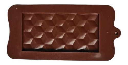Molde Silicon Barra Chocolate Figuras Geométricas 13304933