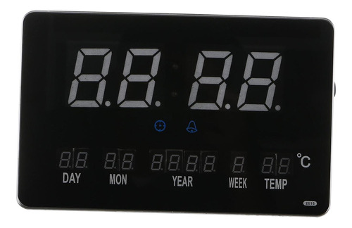 Reloj Despertador Digital Led Reloj De Noche Fácil De Leer
