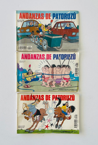 Revista Andanzas De Patoruzu X 3 Unidades 1999