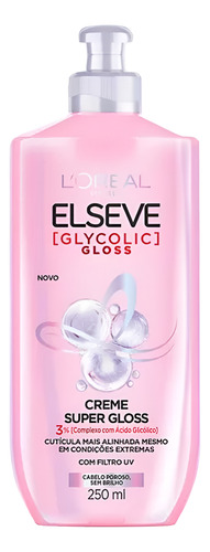 Elseve Kit Glycolic Gloss Shampoo E Condicionador 1250g