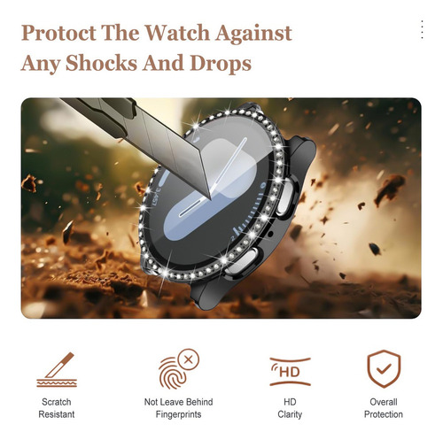 5 Pc Funda Para Samsung Galaxy Watch 7 40mm 44mm