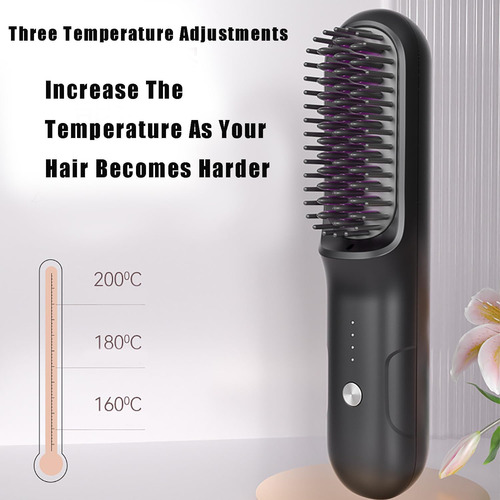 1 Plancha De Pelo Portátil, Plancha Inalámbrica