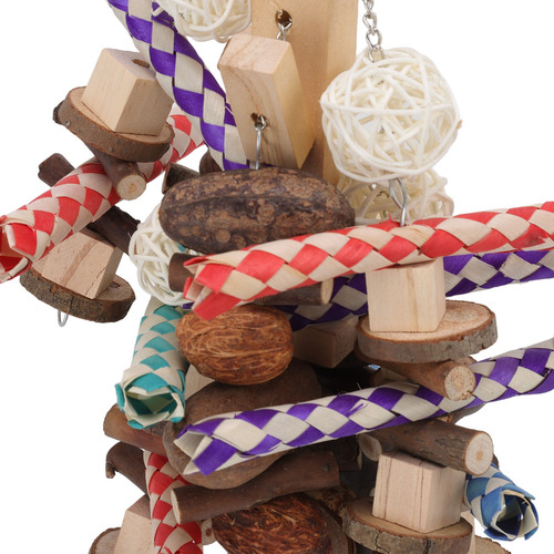 Juguetes Colgantes De Bloques De Madera, Juguete Para Mastic