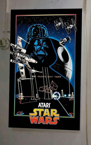 Cuadro Star Wars Versión Atari 