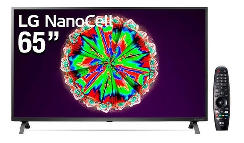 Imagen 1 de 4 de Televisor LG Nanocell Ultra Hd 4k 65 Smart Tv 65nano79