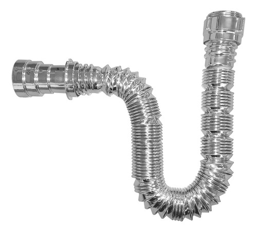 Sifão Flexível Universal P/ Água Quente Cromado Sus2 - Astra