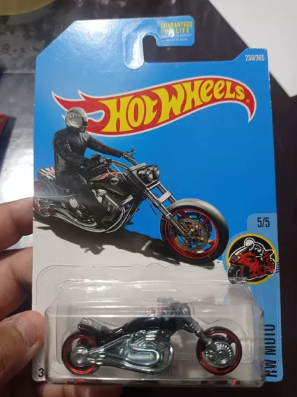 Hot Wheels 2015 Moto Blast Lane Negra  3