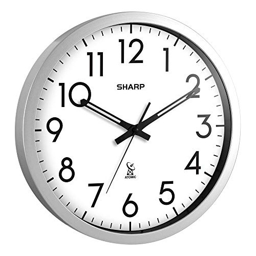 Reloj Pared Analógico Lectura Sencilla Ajuste Automático