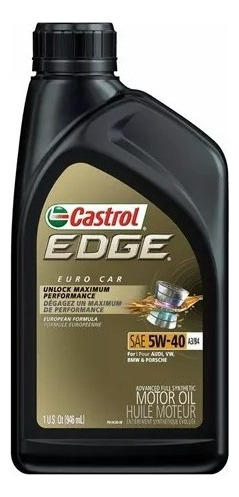 Aceite Castrol Edge 5w40 Botella 946ml