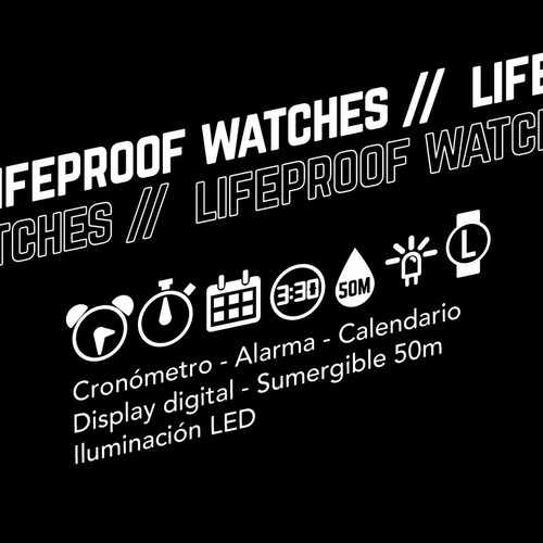Reloj Stromberg Code Sumergible Digital Desierto Adulto