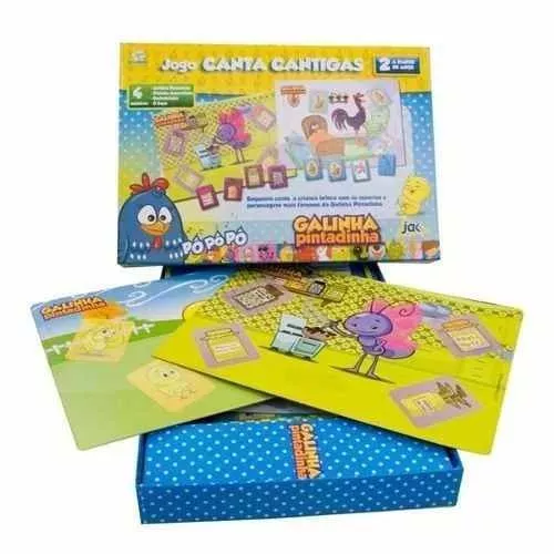 Jogo das Cores - Galinha Pintadinha - Copag 97502-9 em Promoção na  Americanas