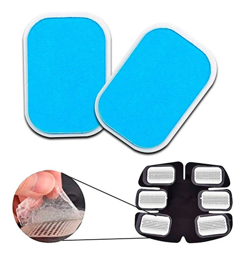 Imagen 1 de 6 de Gel Repuesto 1 Electroestimulador Muscular Ems Abdomen Brazo