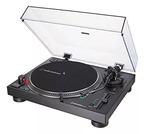 Tocadiscos Usb Con Accionamiento Directo Negro