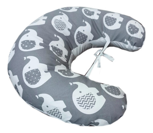 Imagen 2 de 5 de Almohadon Almohada Amamantar Funda Con Cierre Y Tiras Ajuste