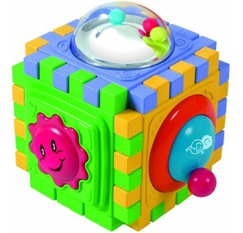 Playgo 6 Sided Cute Cube