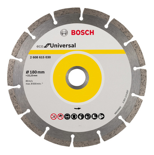 Disco Diamantado 7  Segmentado (furo 7/8 ) Bosch 2608615043