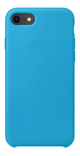 Capa Capinha Silicone Veludo Compatível iPhone 7 8 E Se 2020