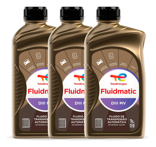 Kit Troca Oleo 3l Total Atf Xld Dexron Ill H Mineral