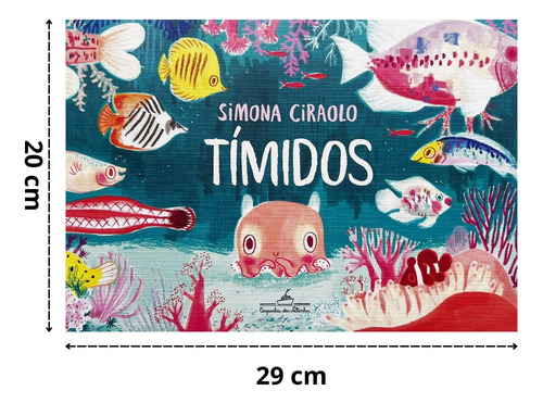 Livro Tímidos - Simona Ciraolo, Editora Companhia Das Letrinhas