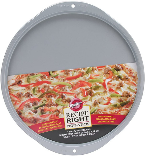 Molde Para Horenear Pizza 14''  Wilton 2105-971