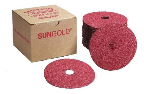 Sungold Abrasives 17202 Disco De Fibra De Óxido De Aluminio 