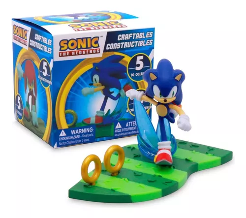 Boneco Sonic The Hedgehog Action Figure Montável 10cm - 4G SHOP