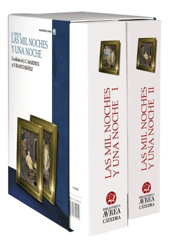 Estuche Las Mil Noches Y Una Noches, Vol I-ii: La Edición De J. C. Mardrus Y V. Blasco Ibáñez, De Anonimo . Serie N/a, Vol. Volumen Unico. Editorial Cátedra, Edición 1 En Español