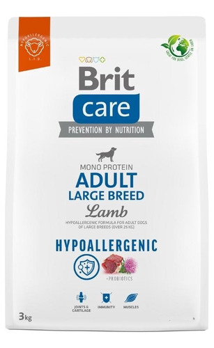 Brit Care Adult Large Breed Lamb & Rice 3 Kg 