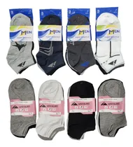 Comprar  24 Pares De Medias Soquetes * 12 Pares Hombre + 12 Pares Mujer. Total 2 Docenas Oferta Imperdible.