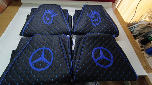 Fundas De Asientos Para Camión, Cuerina Bordada Color A La