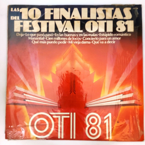 Varios Artistas - Las 10 Finalistas Festival Oti 81  Lp