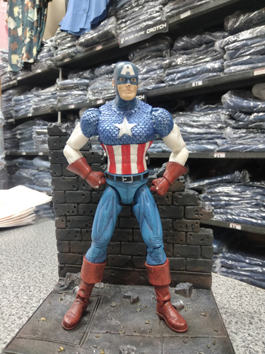 Marvel Select, Capitán América, Steve Rogers!! (Usado)