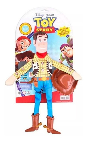 Toy Story Woody Muñeco De Tela Con Sonido 