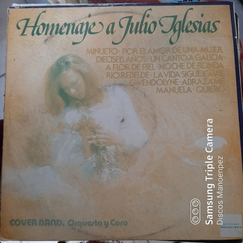 Vinilo Cover Band Orquesta Coro Homenaje A Julio Iglesias M5