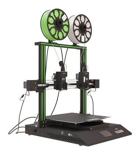 Impresora 3d Dobleextrusor Hellbot Hidra Plus 300 Dytkit Fdm Color Verde claro