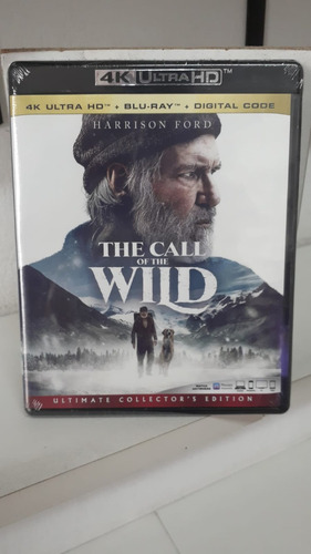 4k Ultra Hd + Blu-ray The Call Of The Wild / Llamado Salvaje