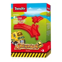 Comprar Trencity Kit De Vias Desvios Accesorios Para Tren Color Rojo